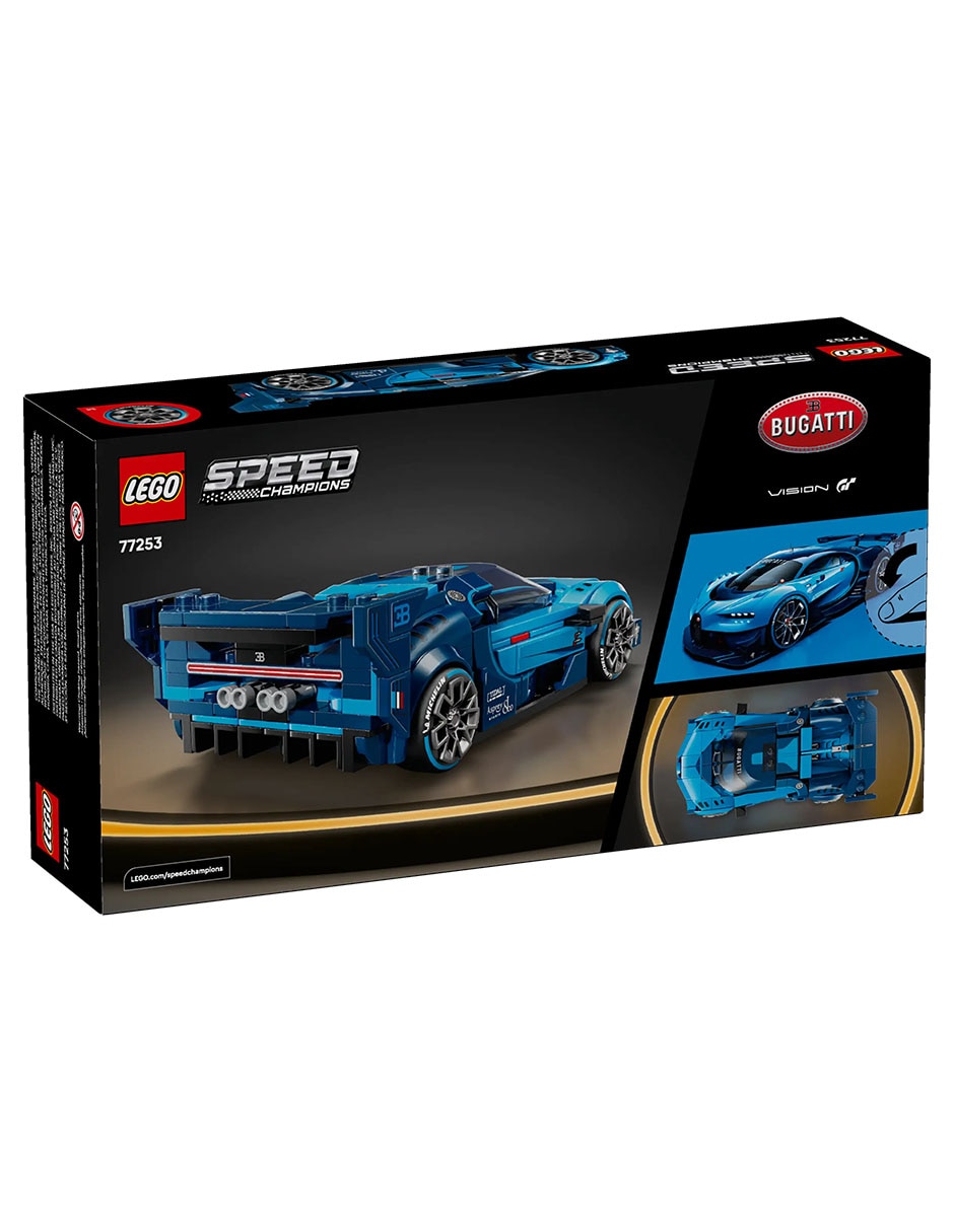 Speed Champions Coche Hiperdeportivo Bugatti Vision GT 77253 7