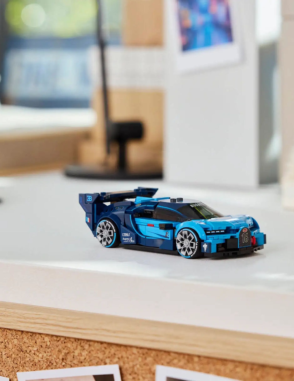 Speed Champions Coche Hiperdeportivo Bugatti Vision GT 77253 8