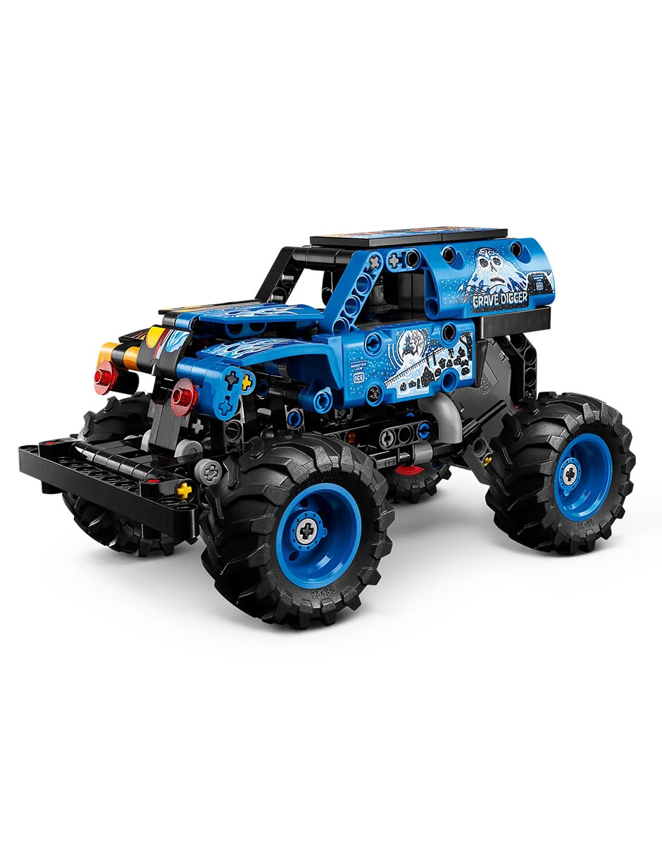 Monster Jam Grave Digger Fuego y Hielo 42219 2