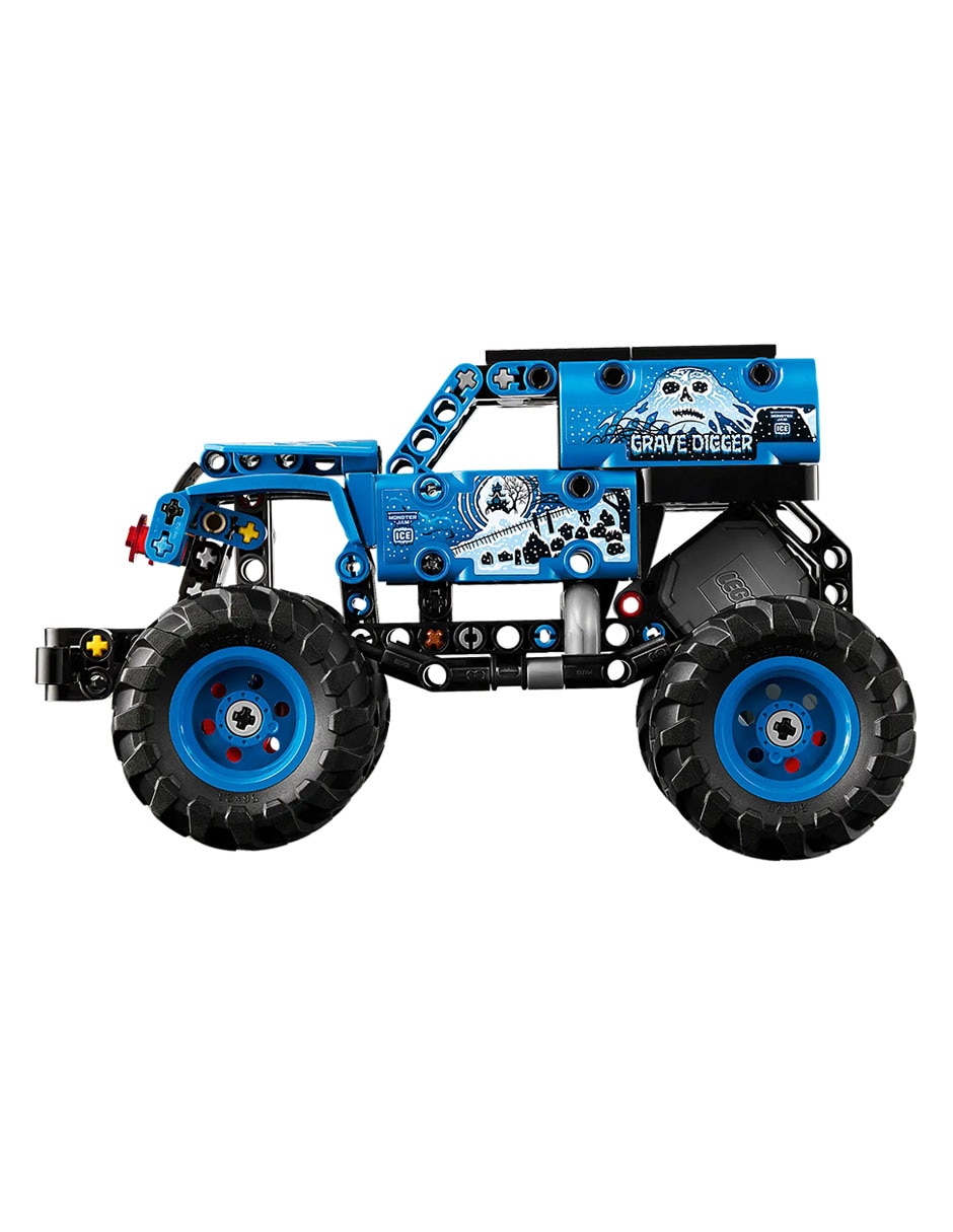 Monster Jam Grave Digger Fuego y Hielo 42219 3