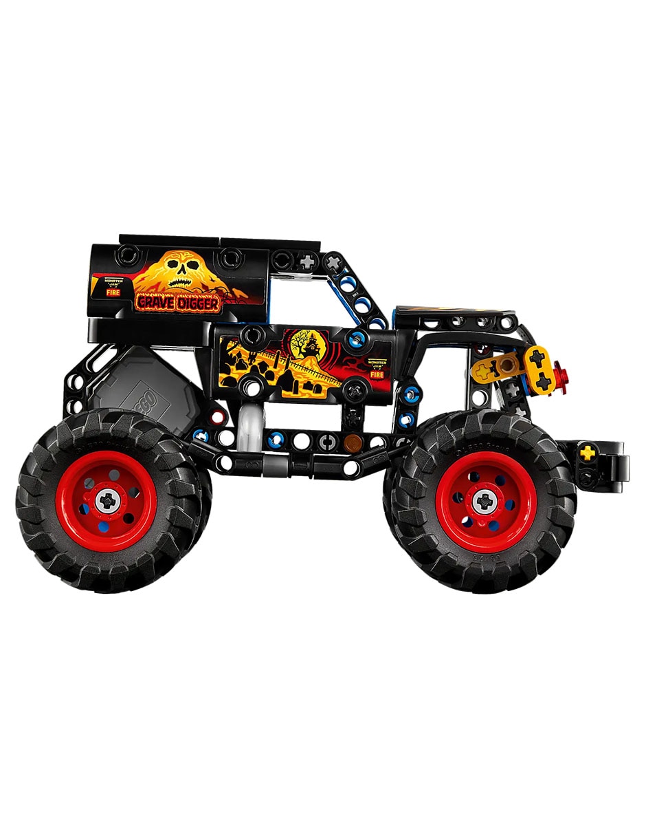 Monster Jam Grave Digger Fuego y Hielo 42219 5