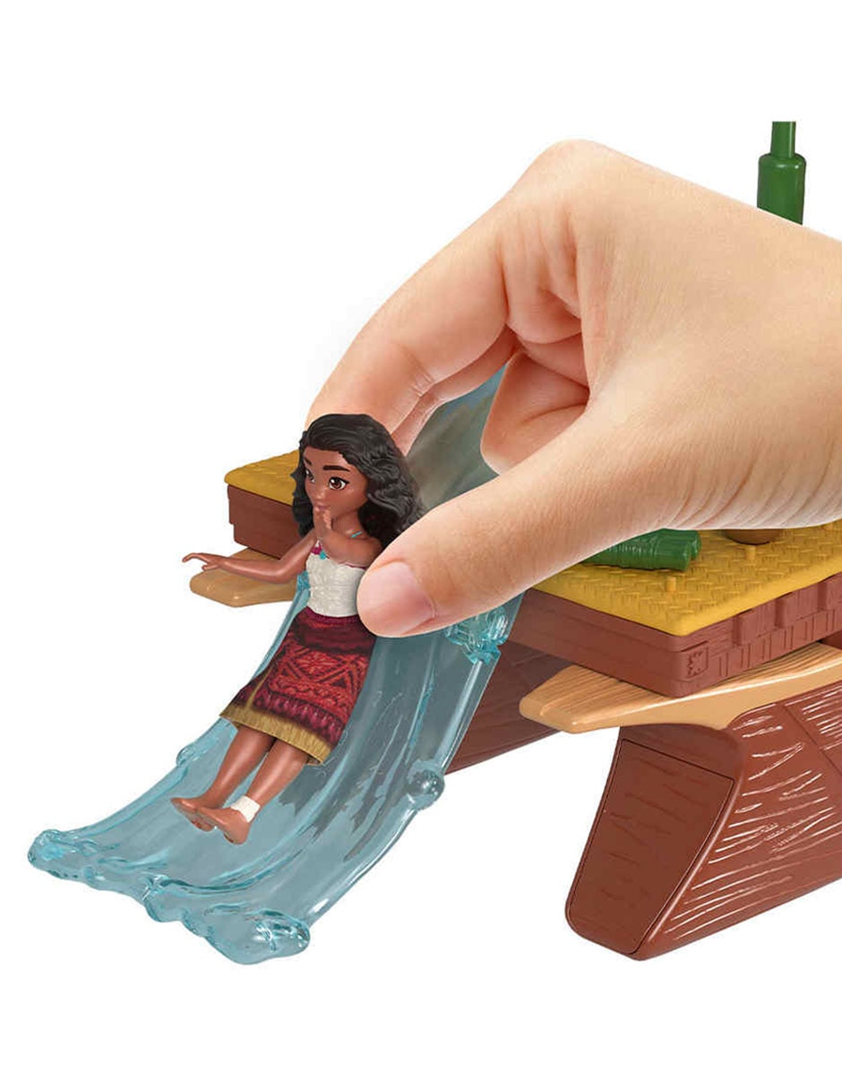 Set muñecas Moana 2 Canoa de Aventuras 3