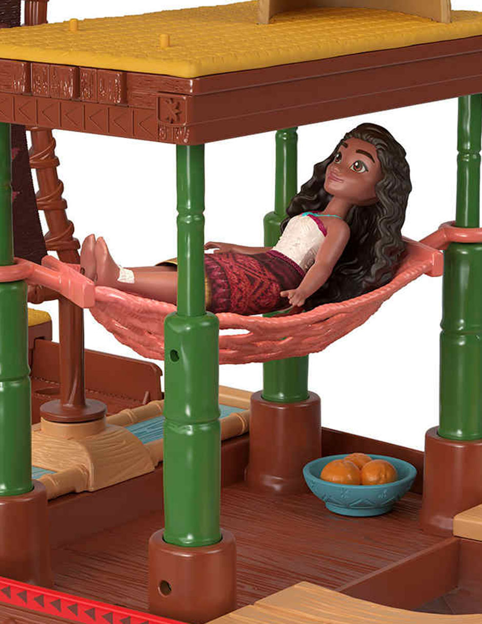 Set muñecas Moana 2 Canoa de Aventuras 4