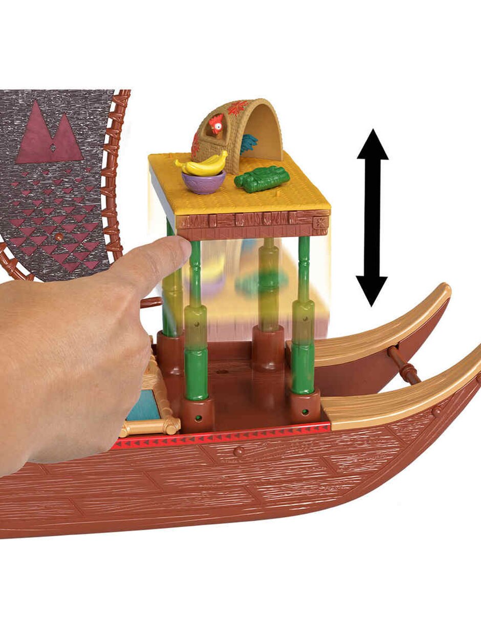 Set muñecas Moana 2 Canoa de Aventuras 5