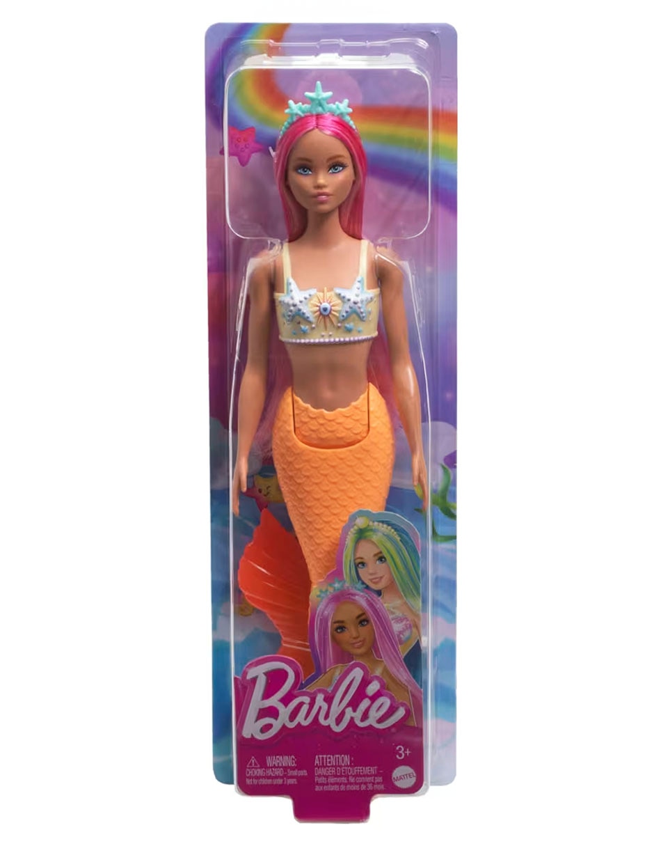 Muñeca fashion Sirena Barbie 6