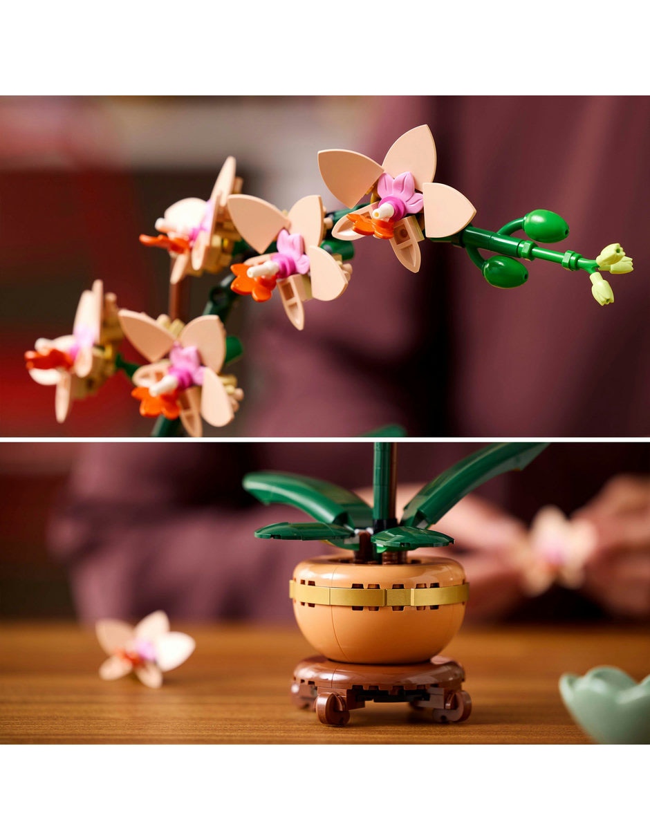 LEGO Miniorquídea 10343 Botanical Collection 3