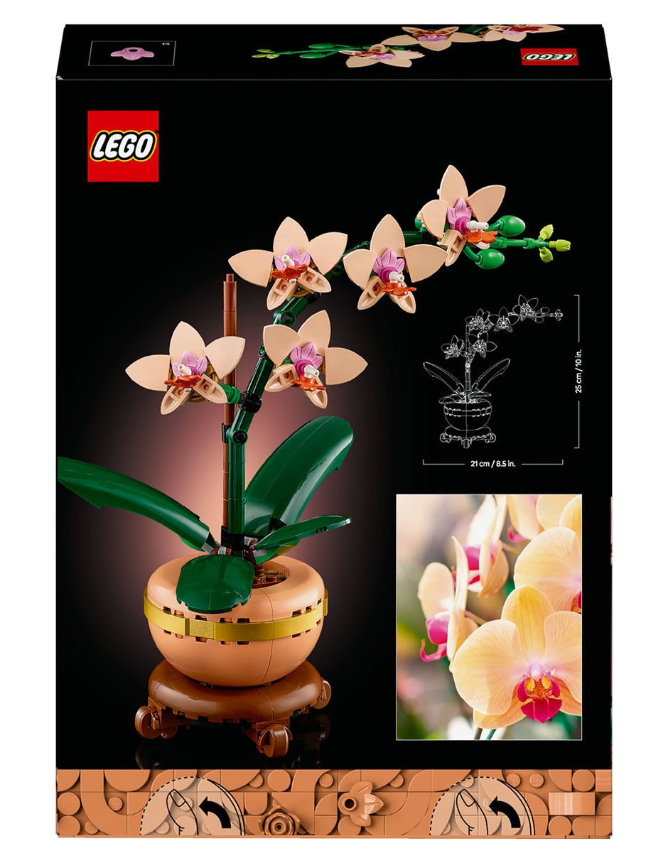 LEGO Miniorquídea 10343 Botanical Collection 4