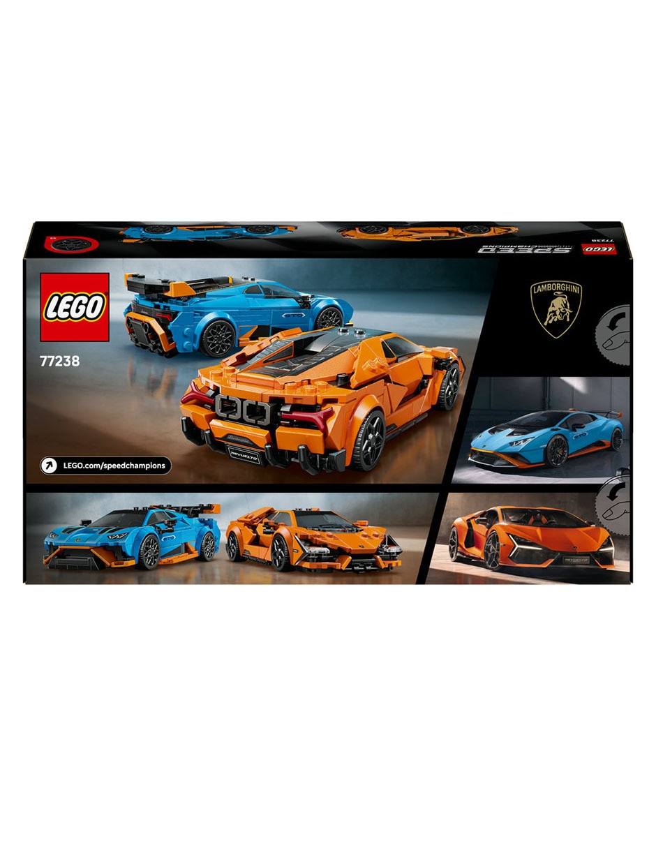LEGO Lamborghini Revuelto y Huracán STO 77238 Speed Champions 5