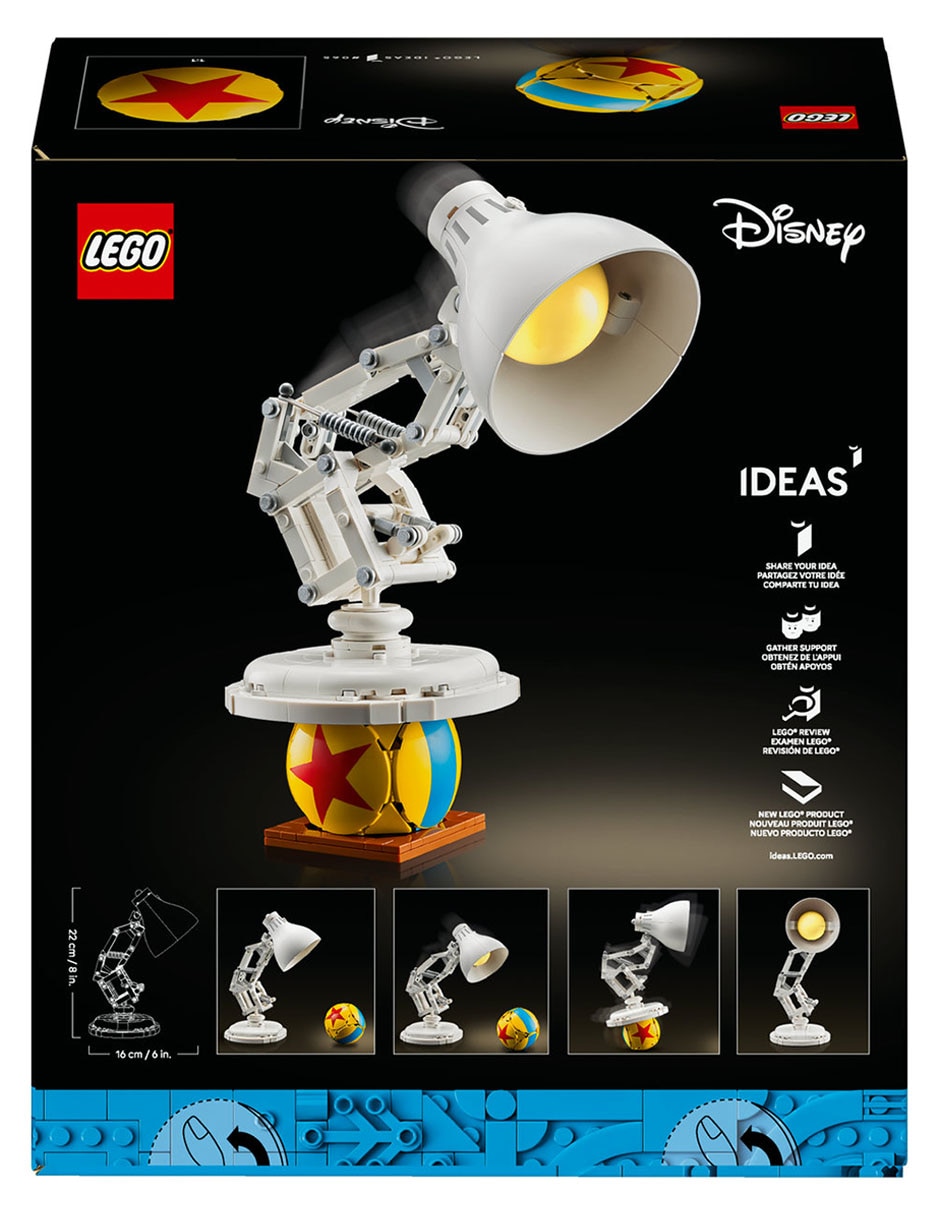Ideas Disney Lego 21357 Pixar Luxo Jr 6
