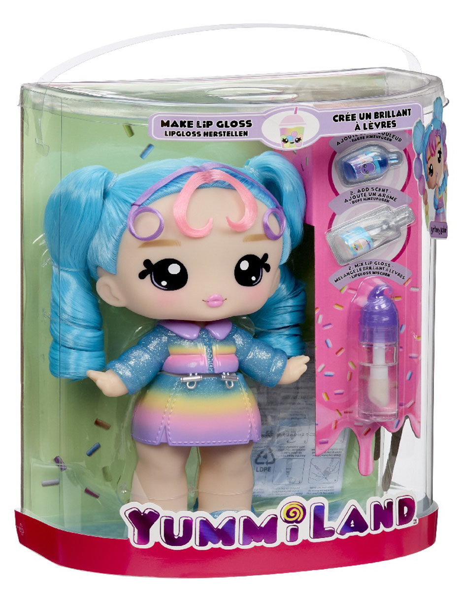 Muñeca fashion Yummiland Large Dol Lipgloss Pet S2 3