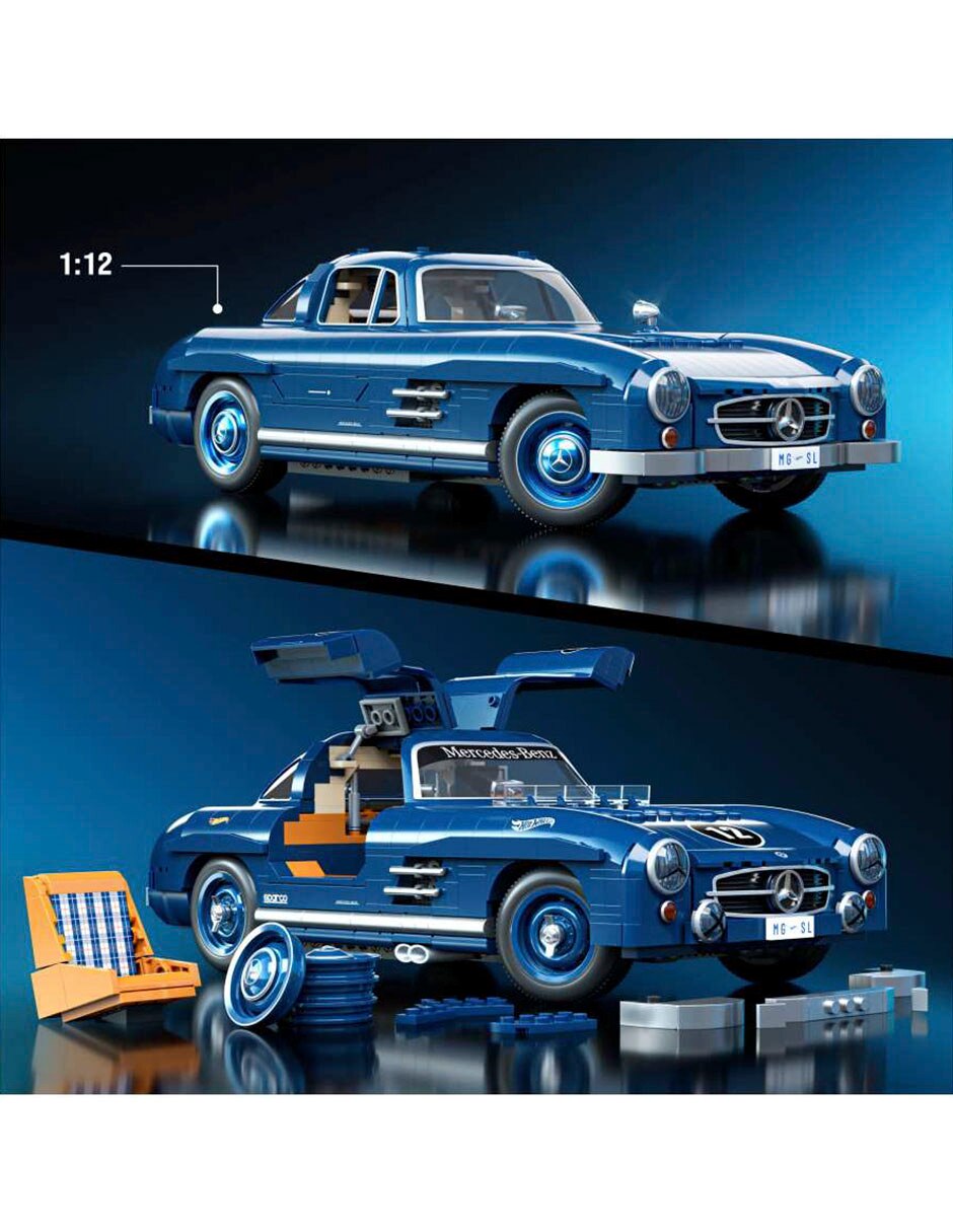 Mattel Brick Shop Premium Mercedes-Benz 300 SL HWW25 Hot Wheels 3