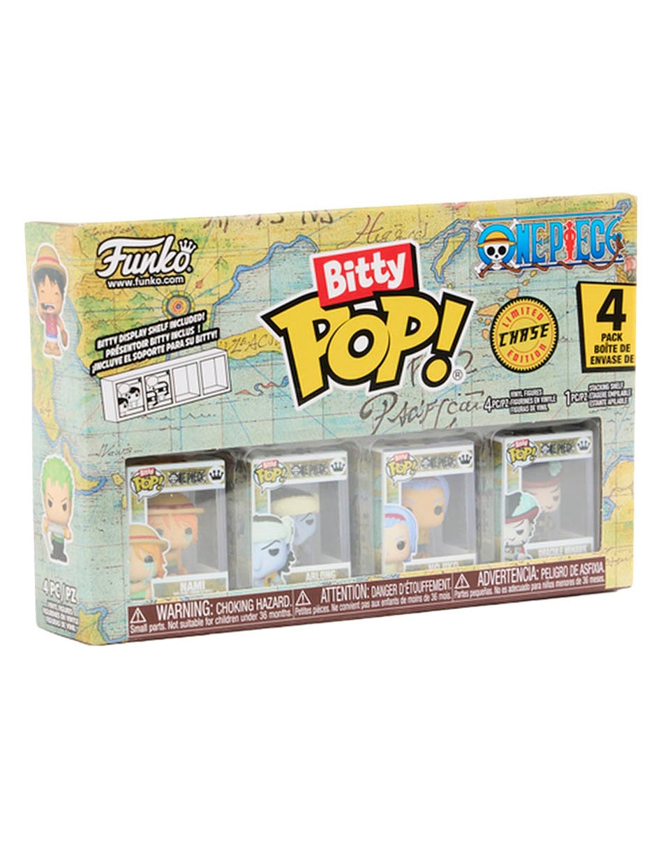 Set Funko Bitty POP! One Piece Nami, Arlong, Nojiko, Dracule Mihawk 2