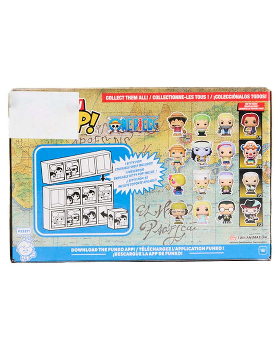 Set Funko Bitty POP! One Piece Ussop, Kaya, Kuro y Smoker 3