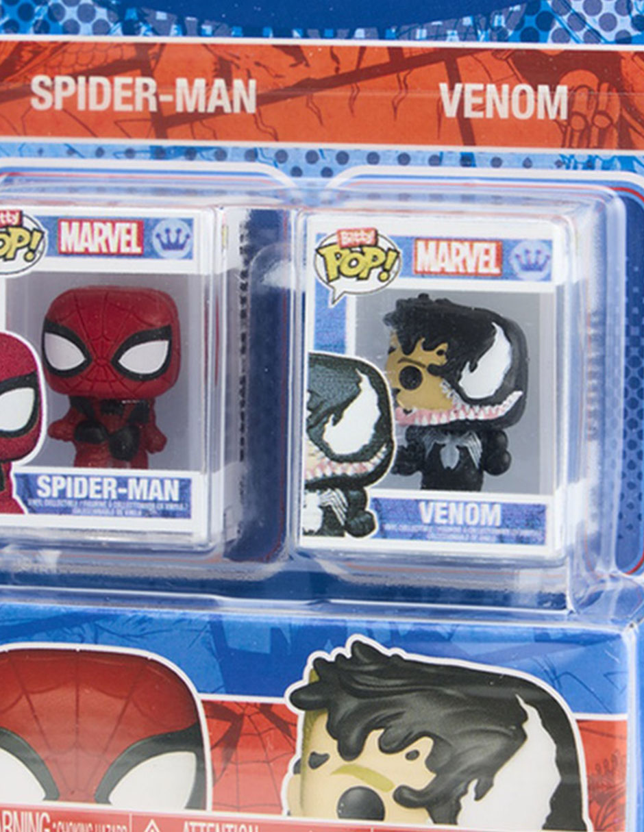 Funko Bitty POP! Marvel Spider-Man y Venom 4