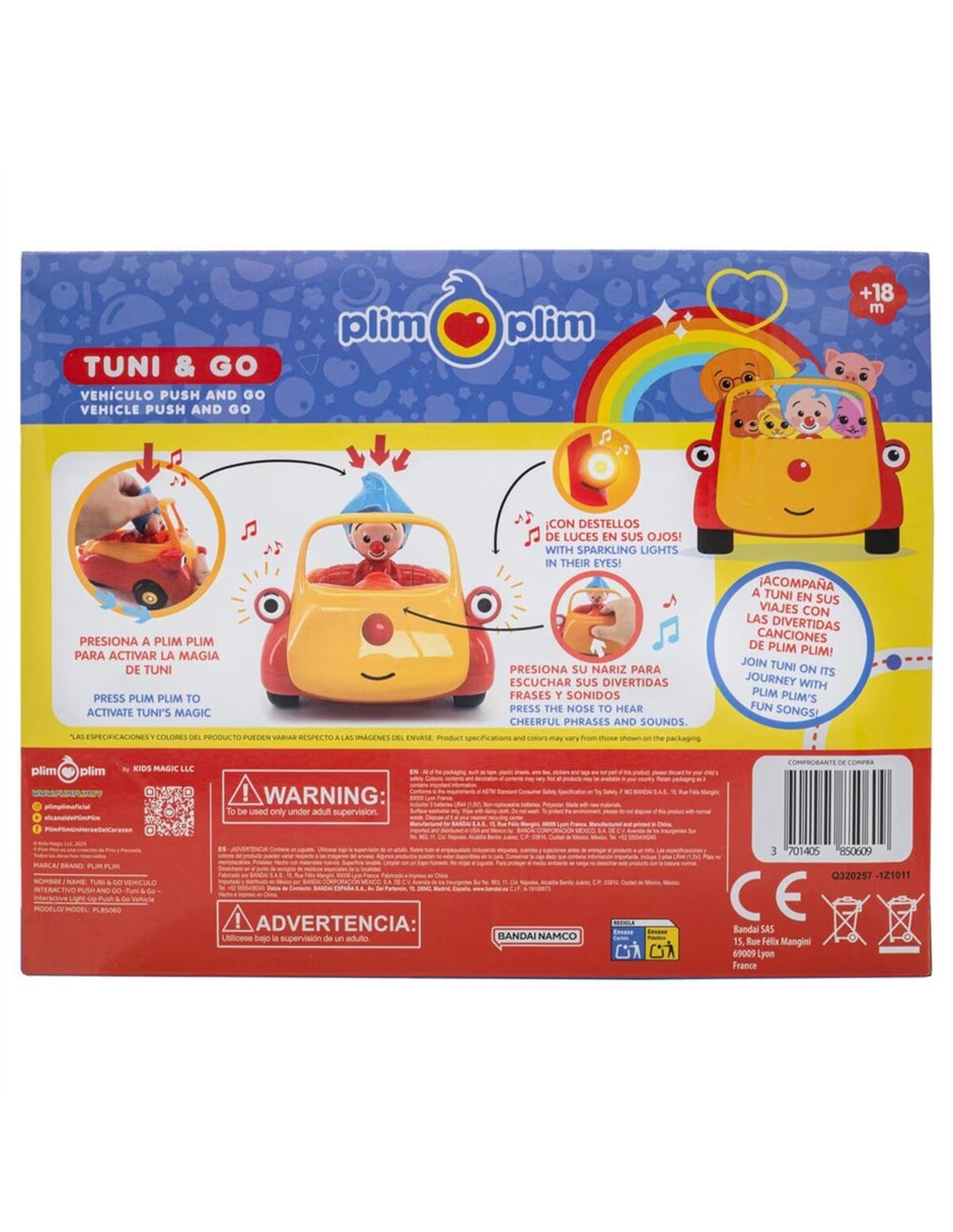Automóvil Tuni & go Plim plim 5