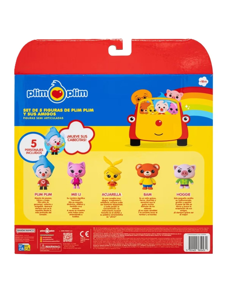 Set figuras plim plim 5