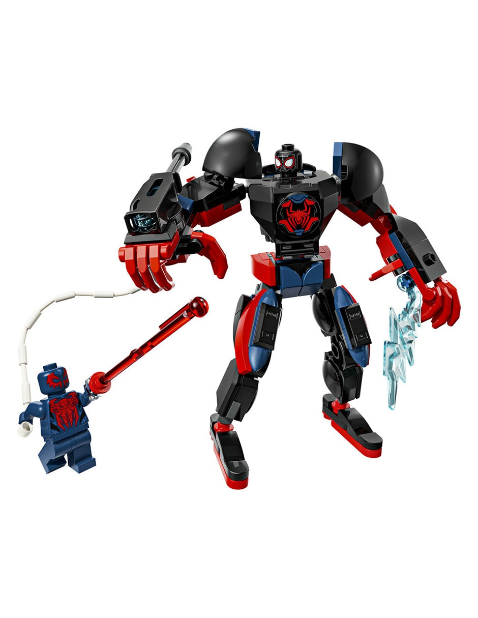 Juguete de construcción Marvel Armadura Robótica de Miles Morales vs. Spider-Man 2099 76337 3