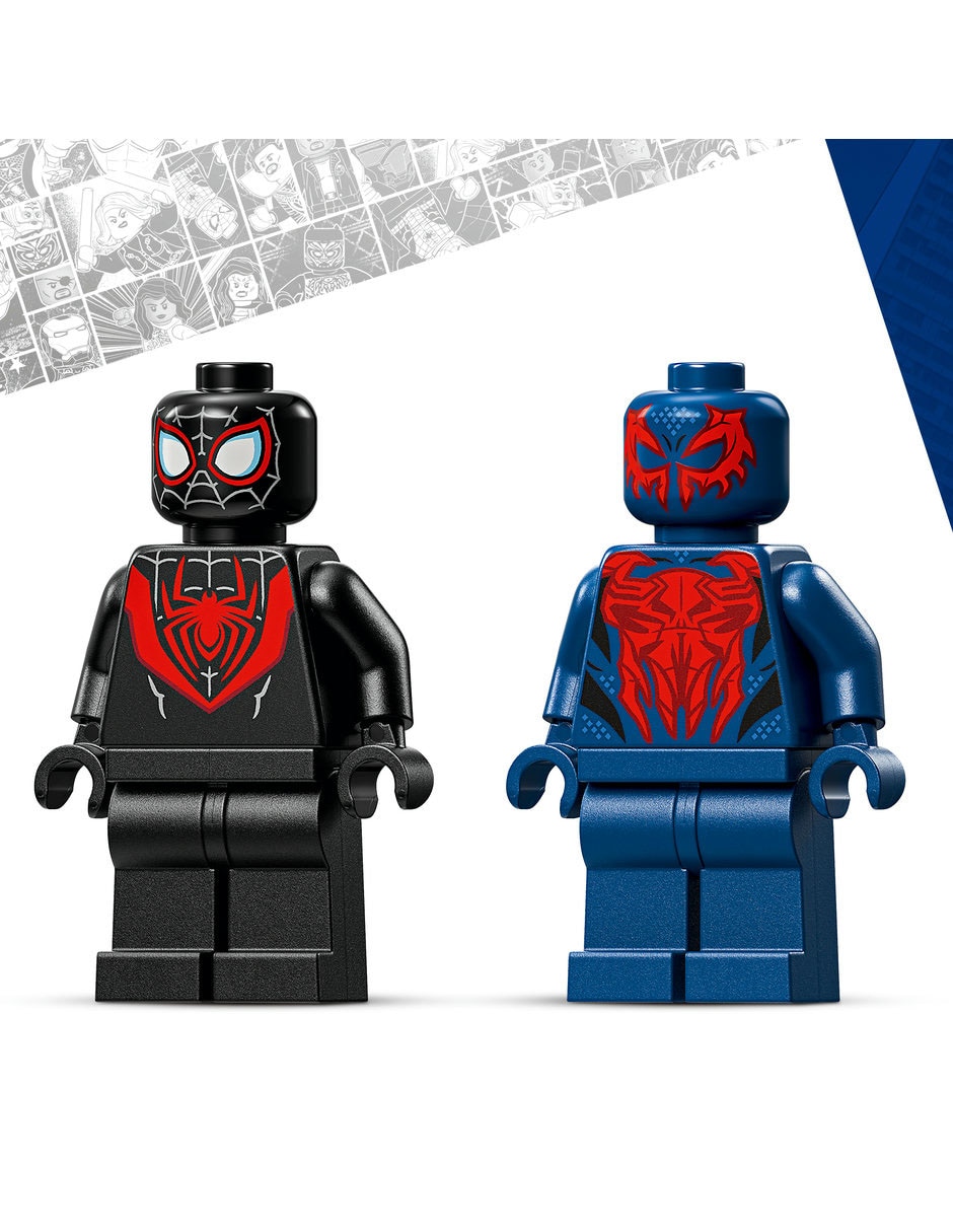 Juguete de construcción Marvel Armadura Robótica de Miles Morales vs. Spider-Man 2099 76337 7