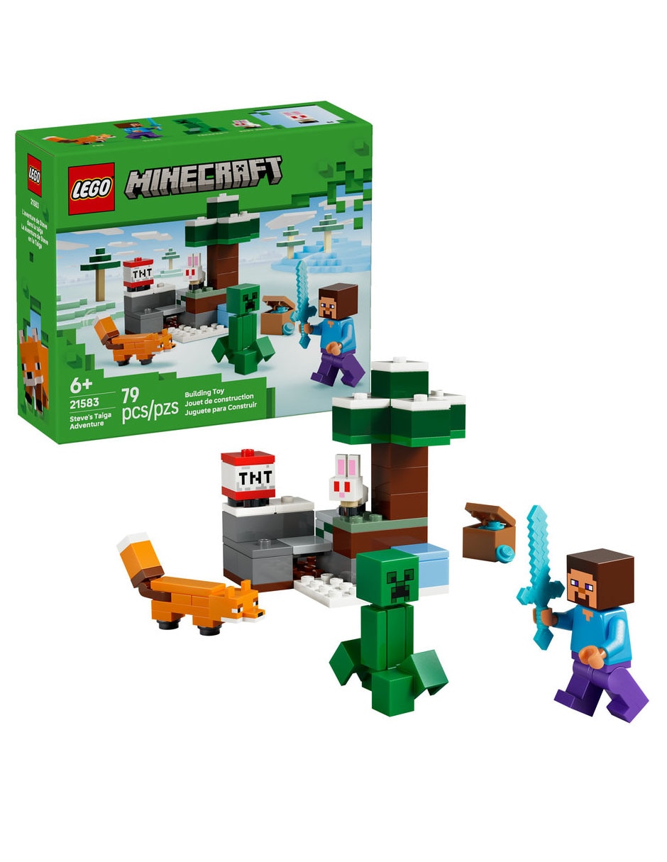 Set de Construcción Minecraft La Granja de Gallinas 21583