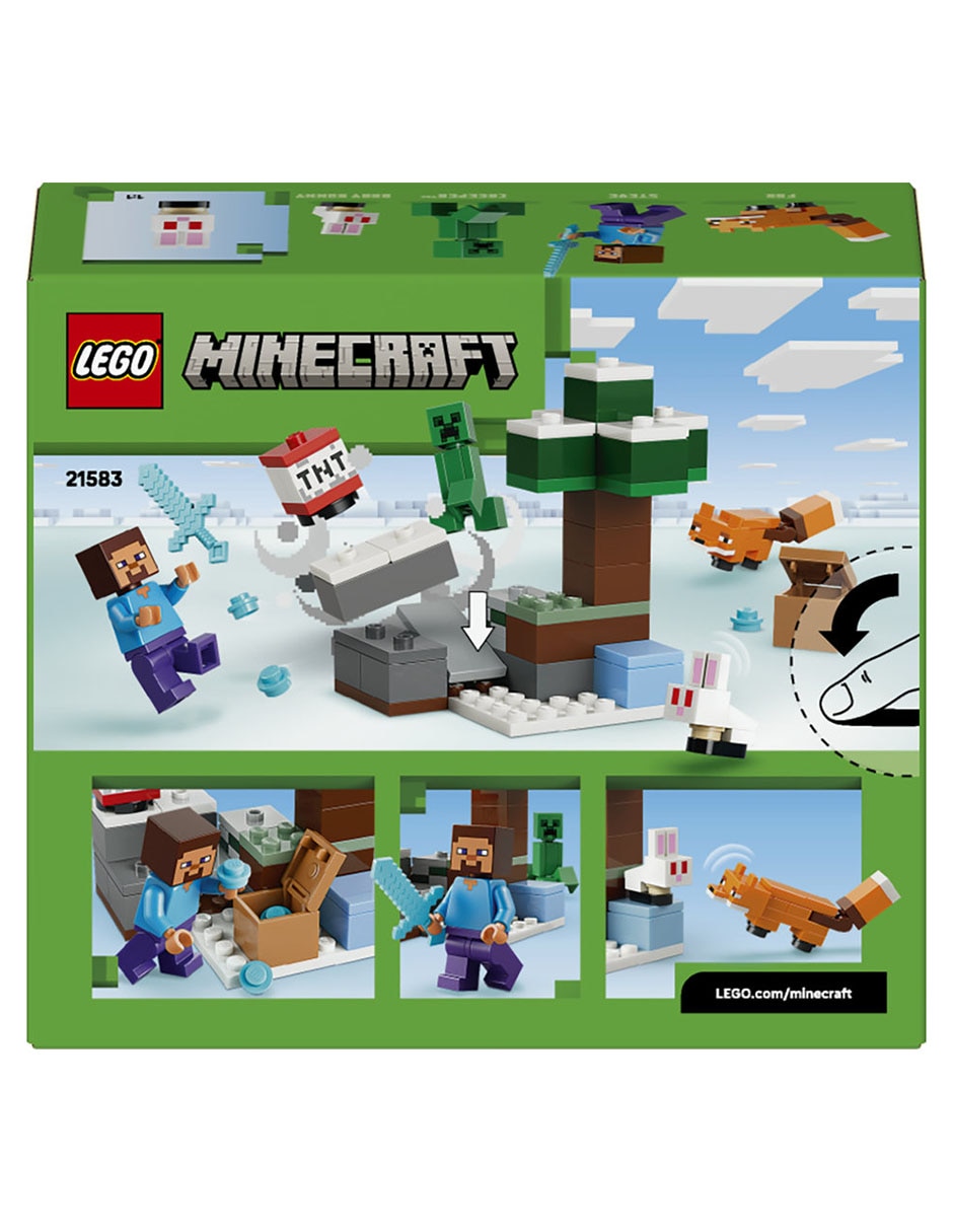 Set de Construcción Minecraft La Granja de Gallinas 21583 10