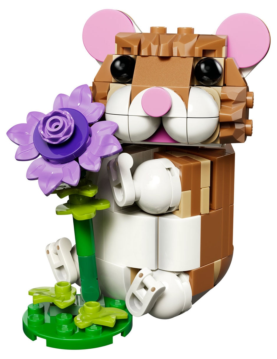 Creator Lindo Hámster con Flor 31376 2