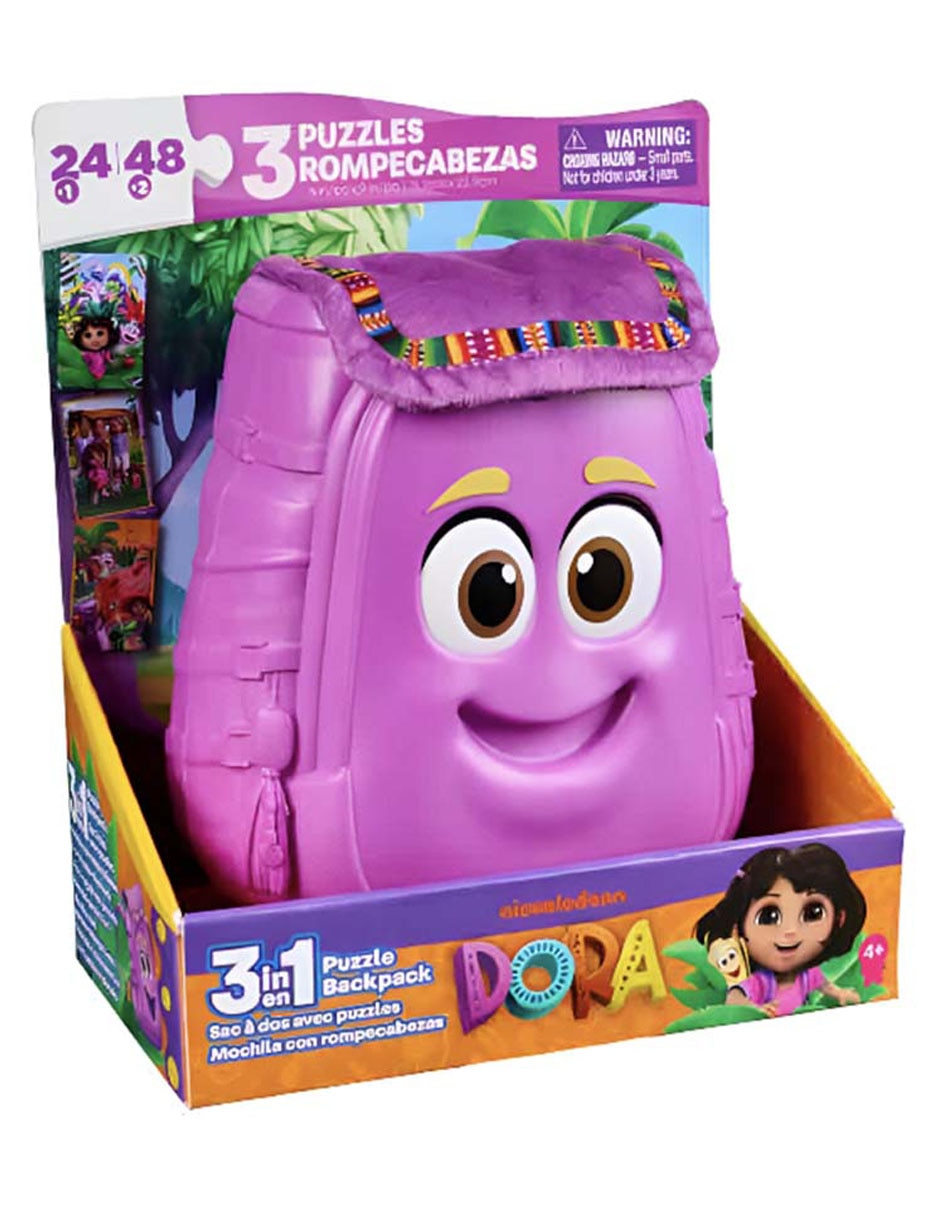 Set rompecabezas Dora la Exploradora: Mochila 3 en 1 3 piezas 5