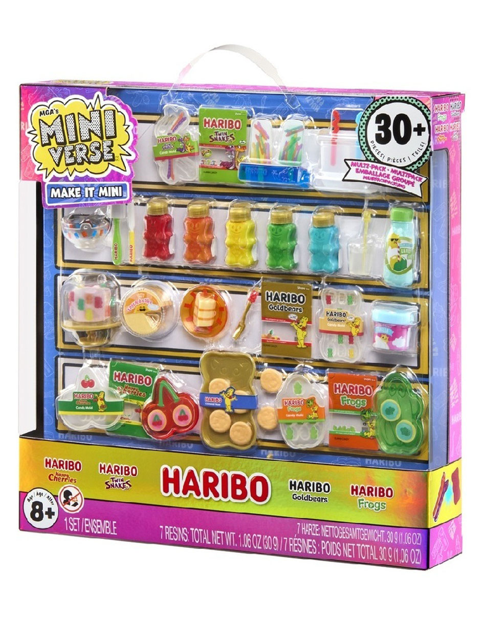 Set de Resina DIY Minicoleccionables Mini Haribo Multipack: 3