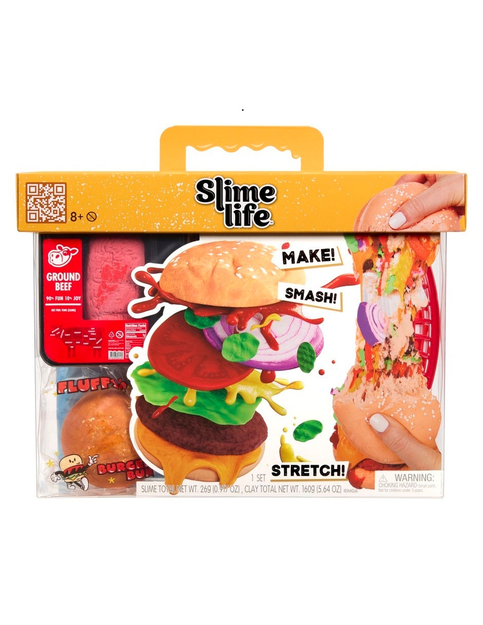 Set Masa slime life cheeseburger 3