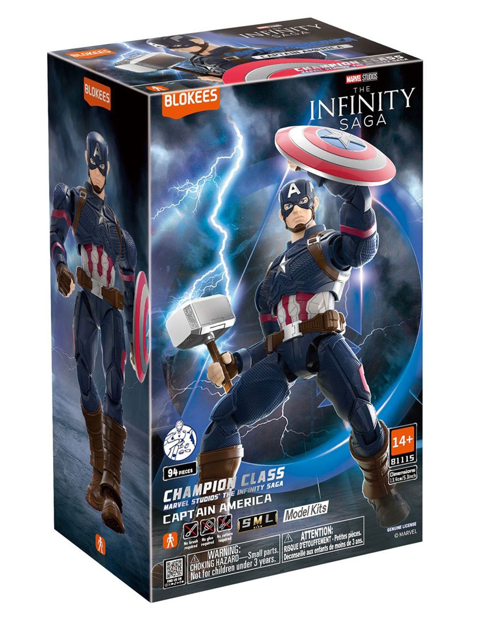 Figura coleccionable articulada Marvel Capitán América 2