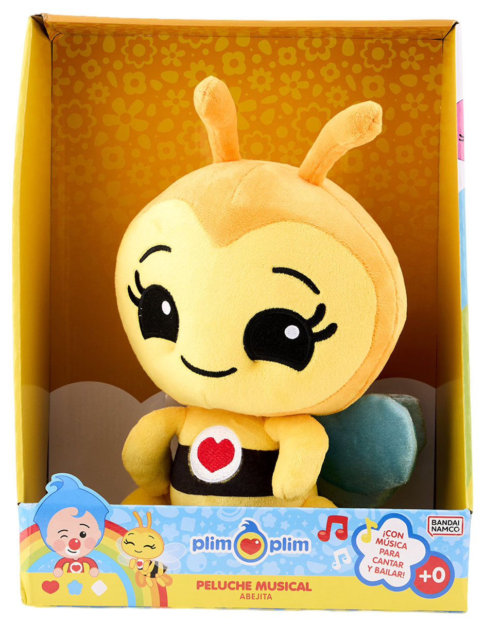 Peluche de abeja Plim Plim de 35 cm 4