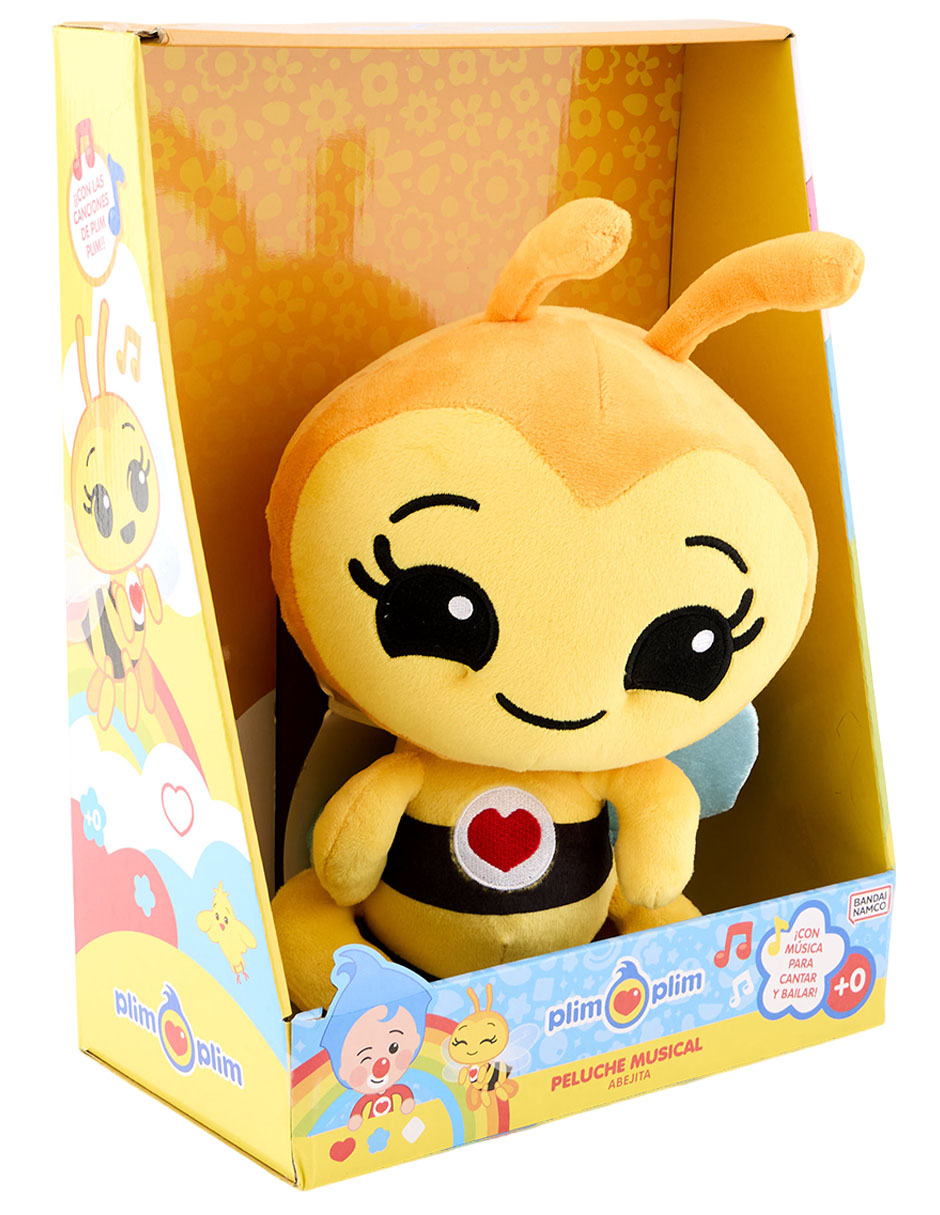Peluche de abeja Plim Plim de 35 cm 5