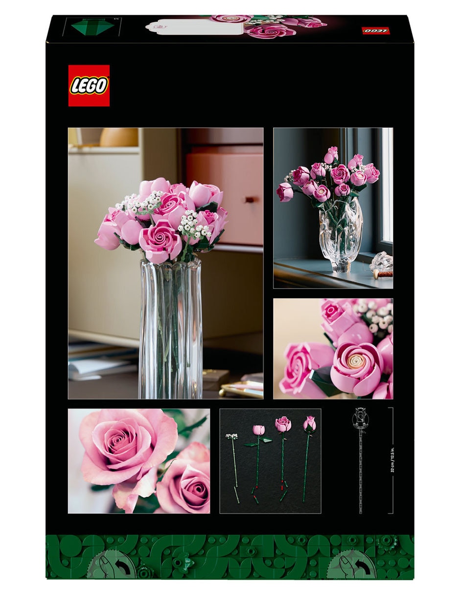 Lego Ramo de Rosas Rosadas 10374 Botanicals 4