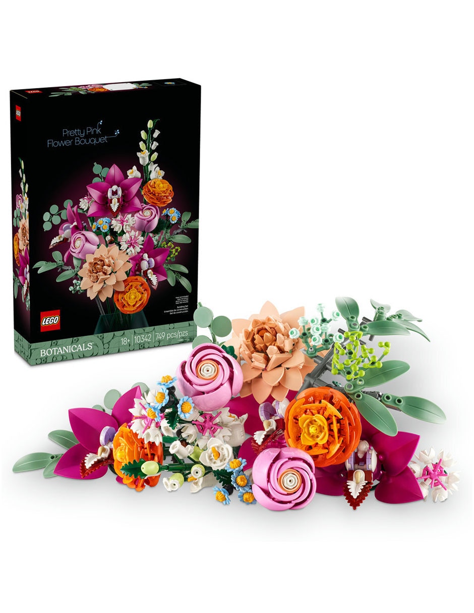 Botanicals Ramo de Flores Fantasía en Rosa 10342