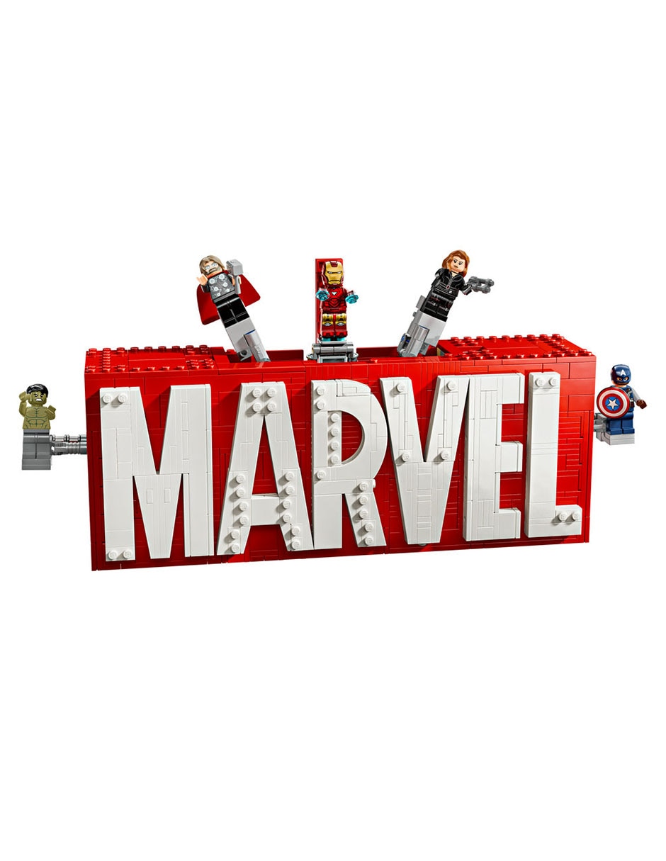 Infinity Saga Logotipo MARVEL y Minifiguras 76313 2