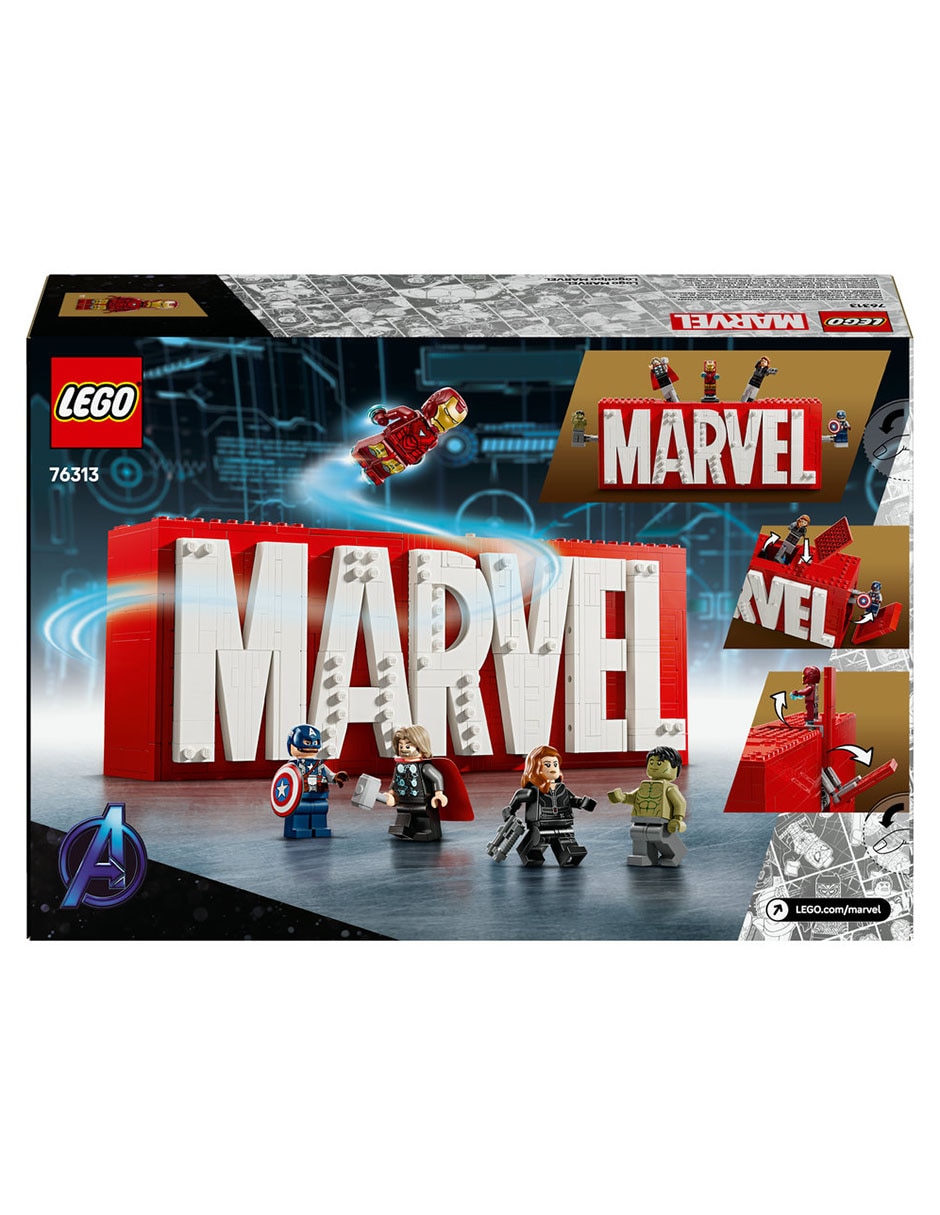 Infinity Saga Logotipo MARVEL y Minifiguras 76313 5