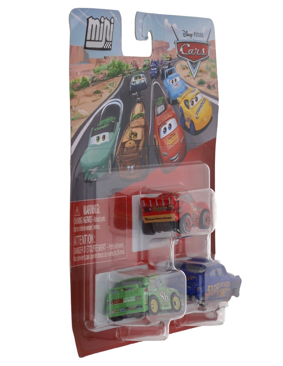 Set de vehículos Cars 3