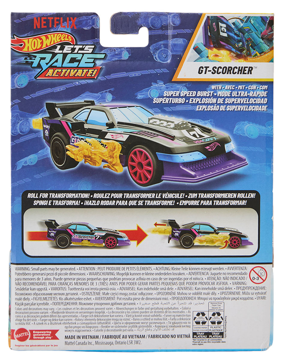 Vehículo transformable GT - Scorcher 3