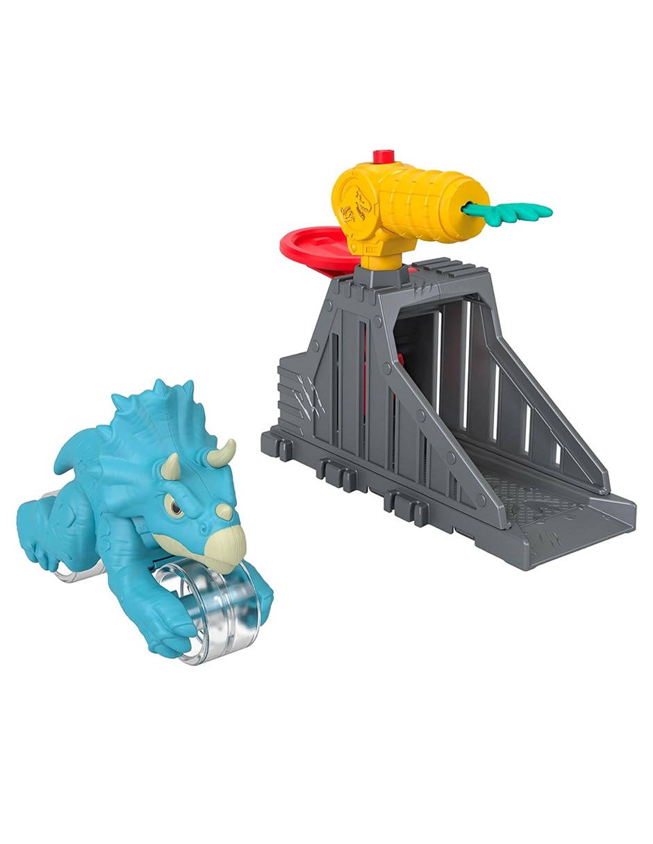 Juguete lanzador de triceratops