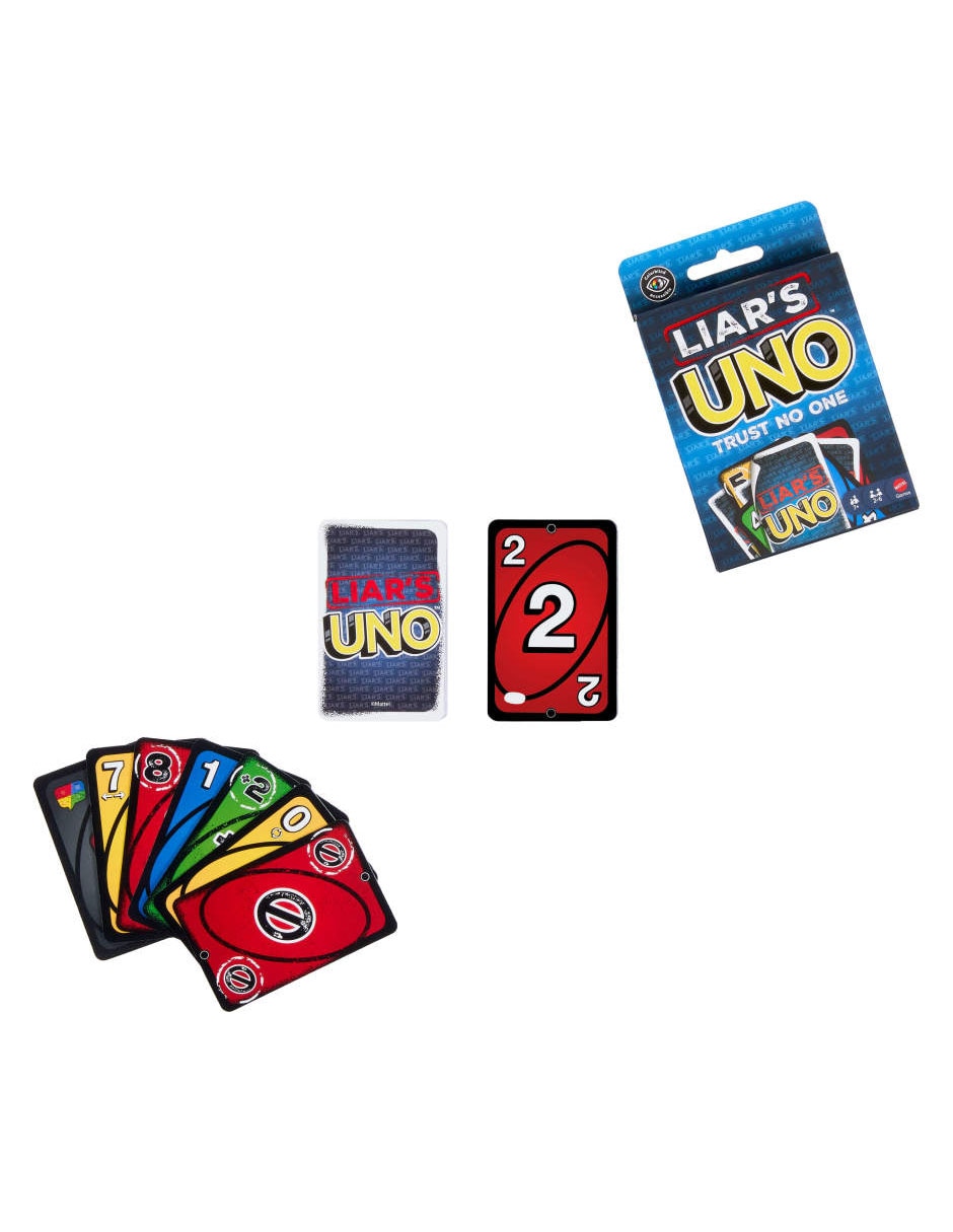 Uno Liar's juego de mesa 2