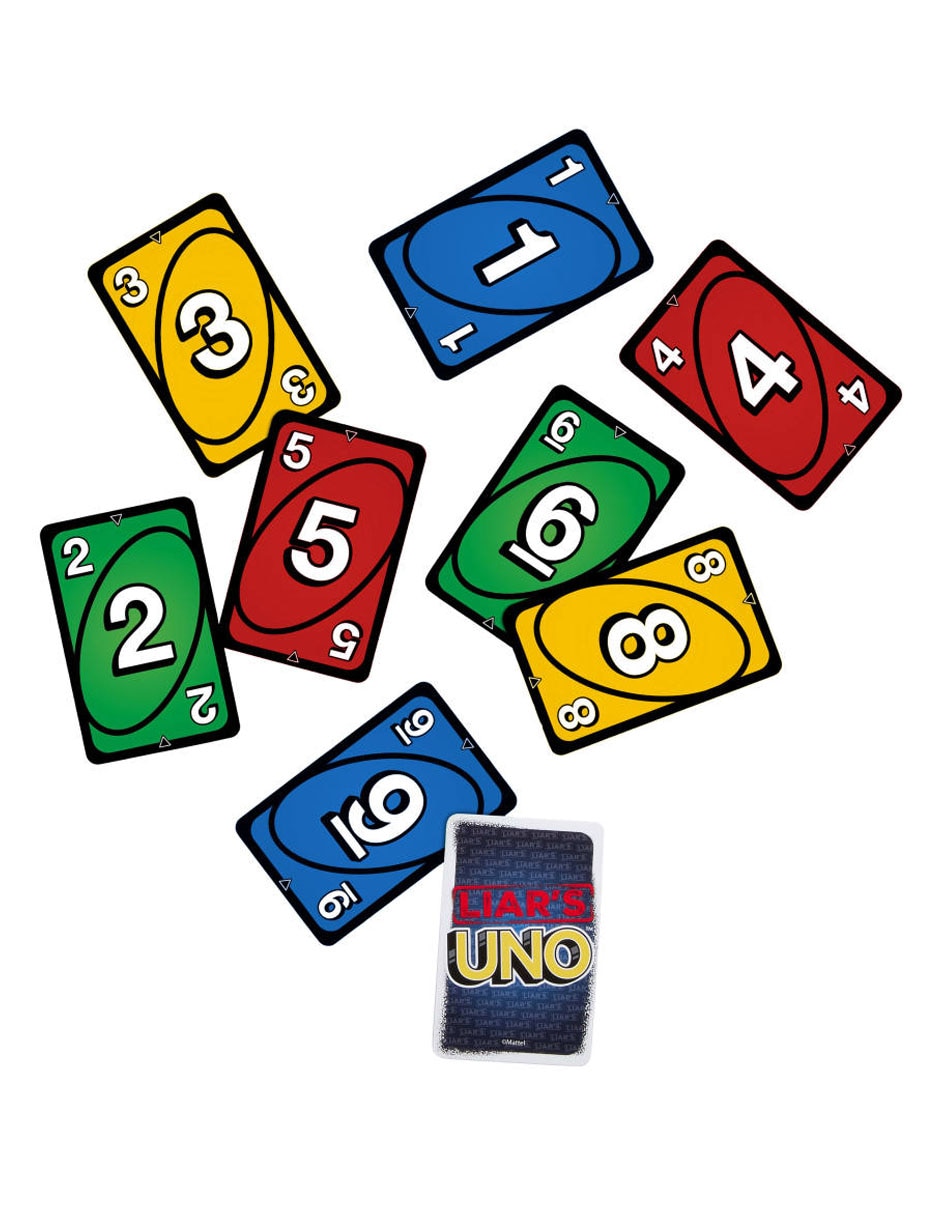 Uno Liar's juego de mesa 4