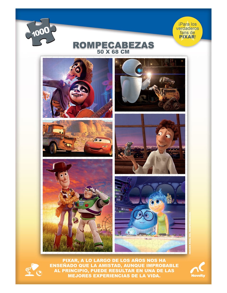 Rompecabezas Amistades improbables Pixar 2
