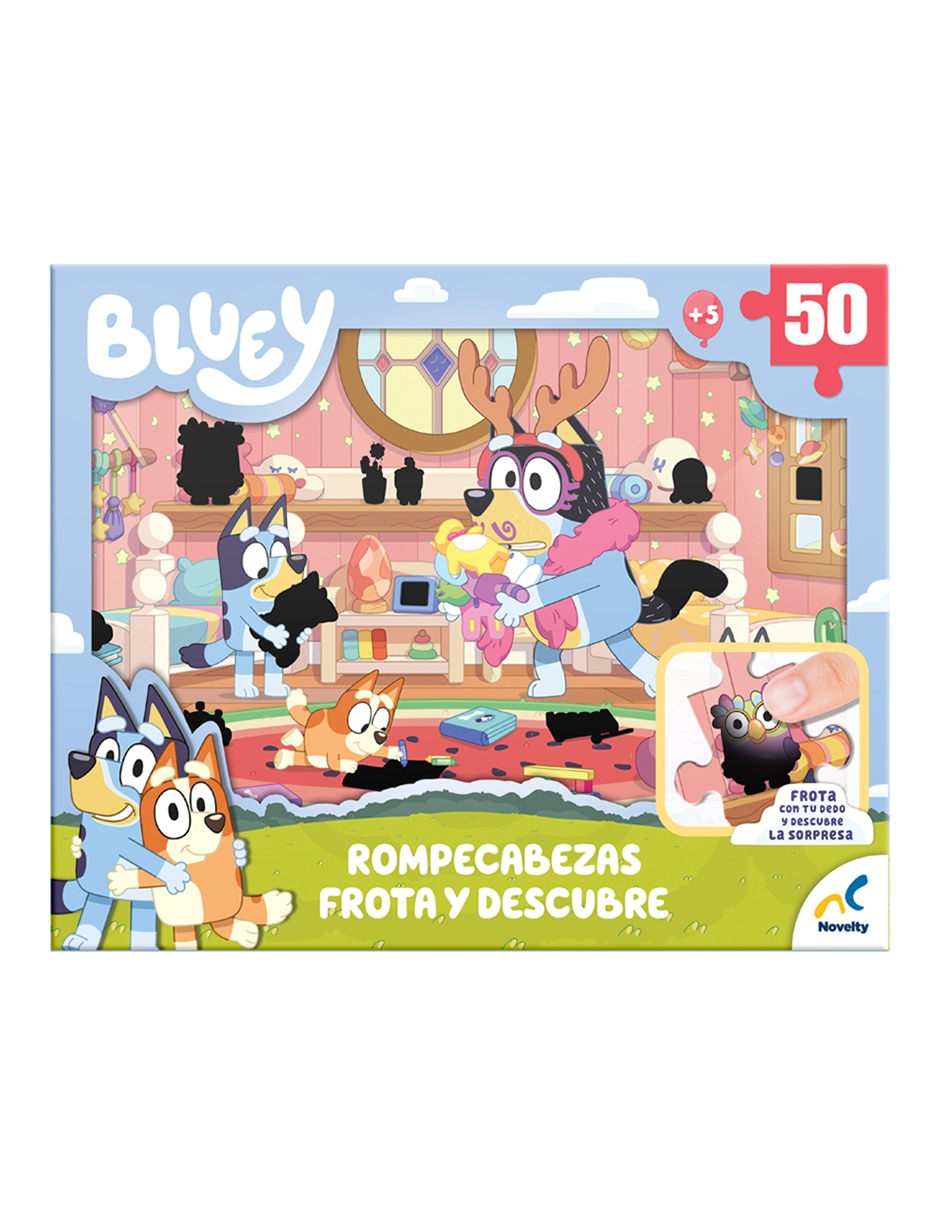 Rompecabezas infantil Frota y descubre Bluey 50 piezas 2