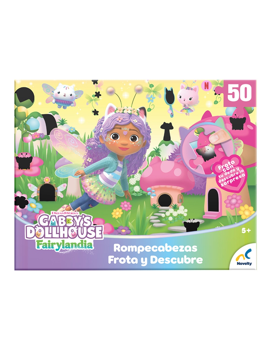 Rompecabezas infantil Frota y descubre Gabby´s Dollhouse 50 piezas 2