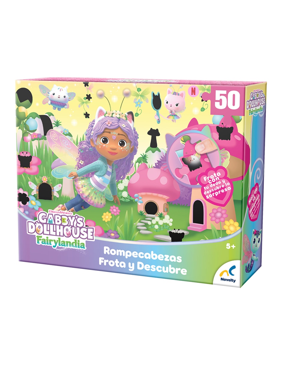 Rompecabezas infantil Frota y descubre Gabby´s Dollhouse 50 piezas 3