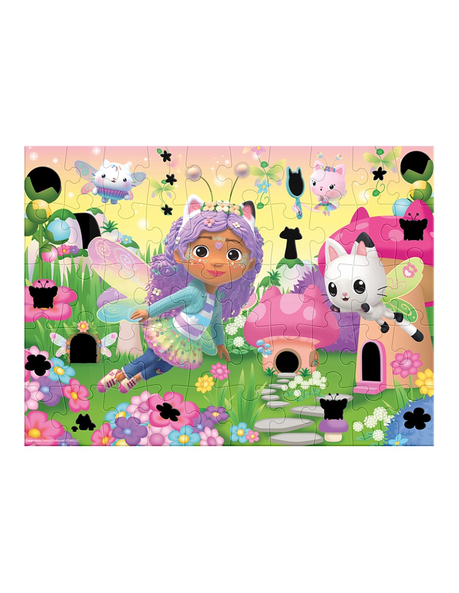Rompecabezas infantil Frota y descubre Gabby´s Dollhouse 50 piezas 5