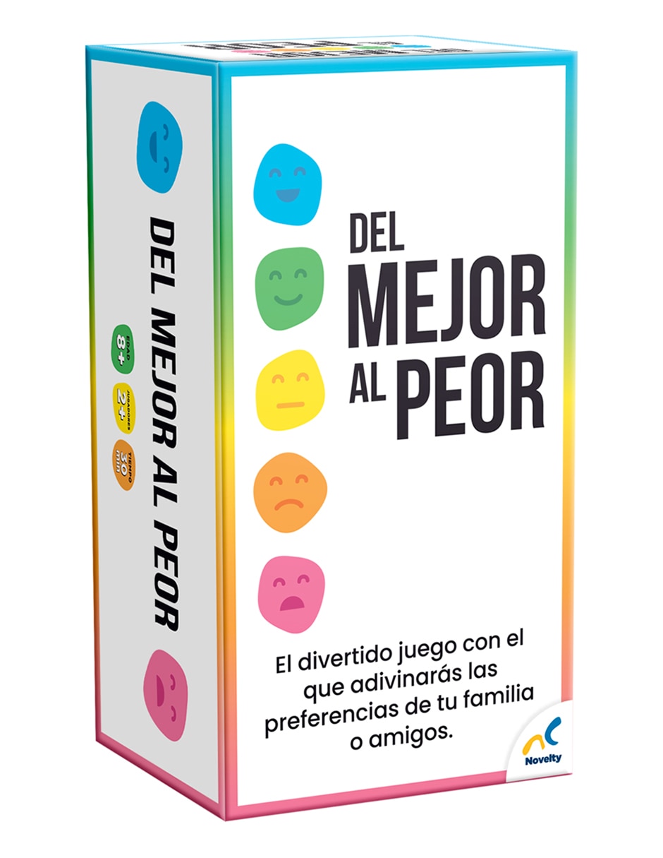 Juego de cartas del mejor al peor Juegos de Mesa 2