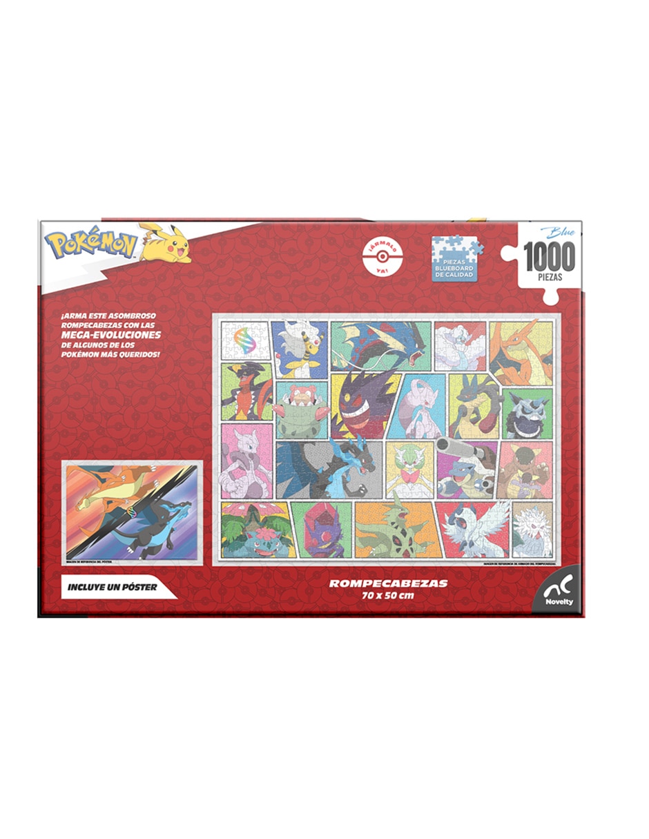 Rompecabezas Pokémon Premium Pokémon Evolution 1000 piezas 4