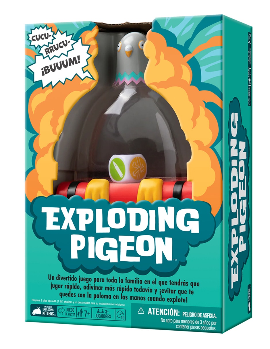 Juego de cartas Exploding Pigeon 4