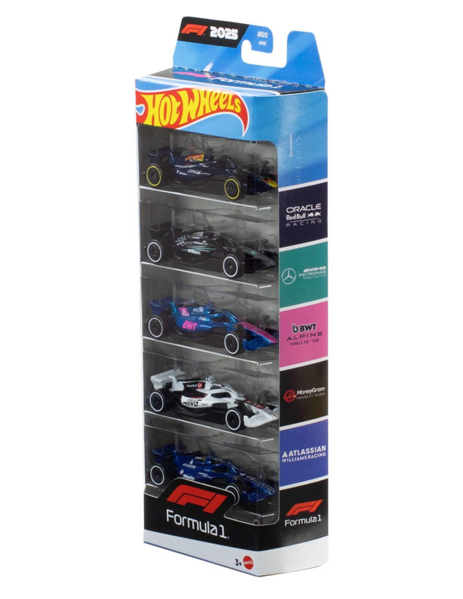Set de vehículos Paquete de 5 Autos Fórmula 1 6