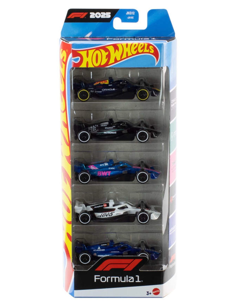 Set de vehículos Paquete de 5 Autos Fórmula 1 7